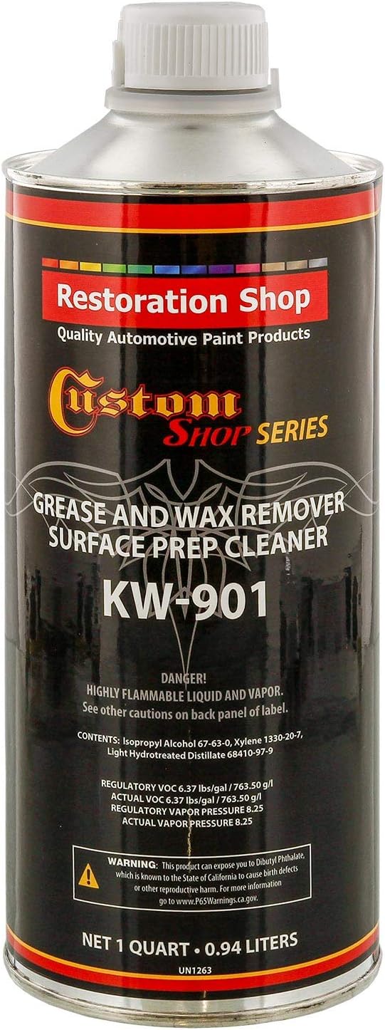 Restoration/Custo Sho KW90 Automotiv Greas an Wa Remove Surfac Pre Cleane fo befor Automobil Paintin an al Paintin Project (Quart)