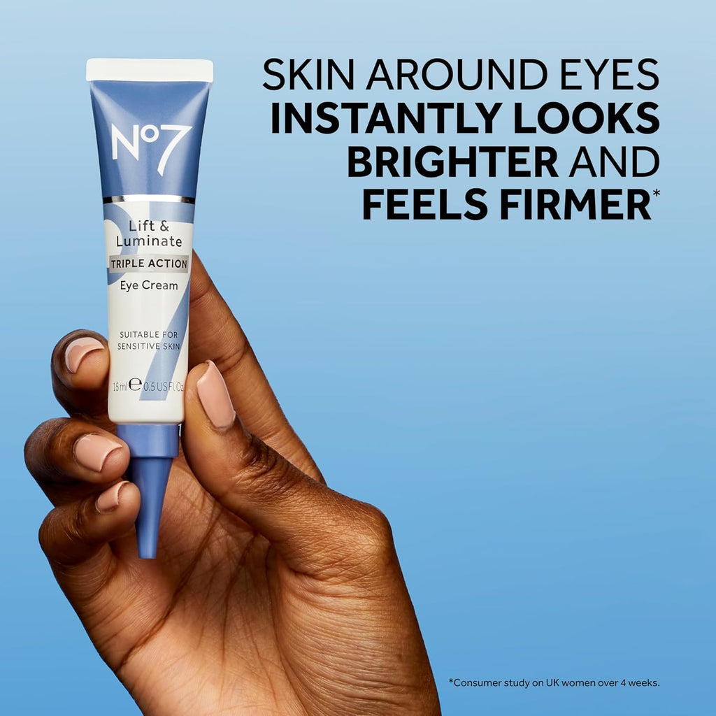 No Lif Luminat Tripl Actio Unde Ey Crea Dar Circle Unde Ey Treatmen wit Vitami Collage Peptid Technolog Help Reduc Puffiness Bag th Appearanc o Wrinkle (0. Oz)