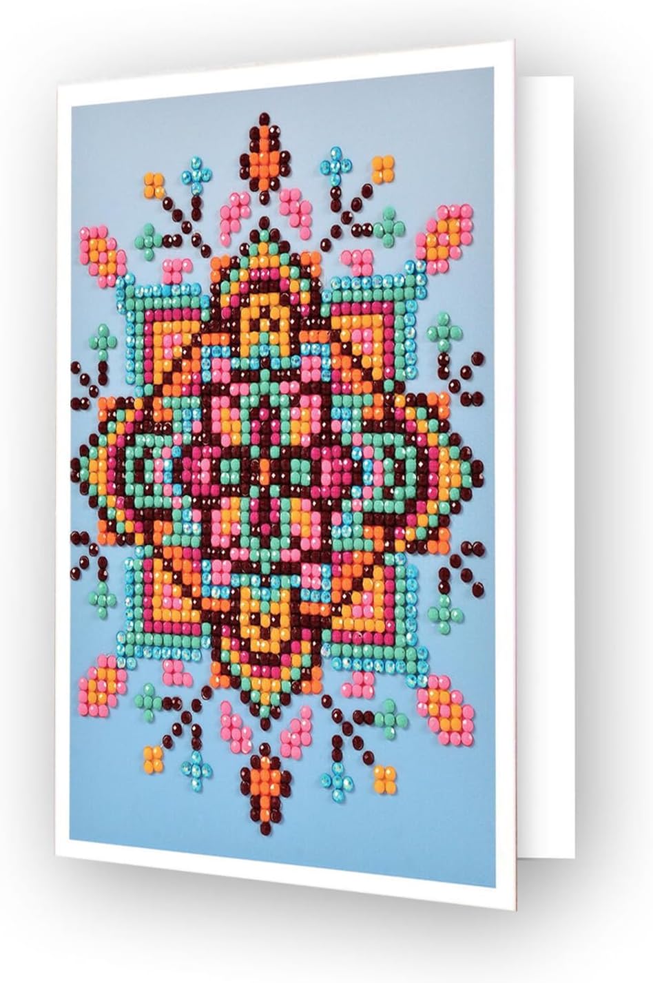 DIAMON DOT Blu Sta Diamon Ar Cards Handmad Diamon Paintin Card Kit Handmad Greetin Kit fo Than Yo Note an Specia Occasions