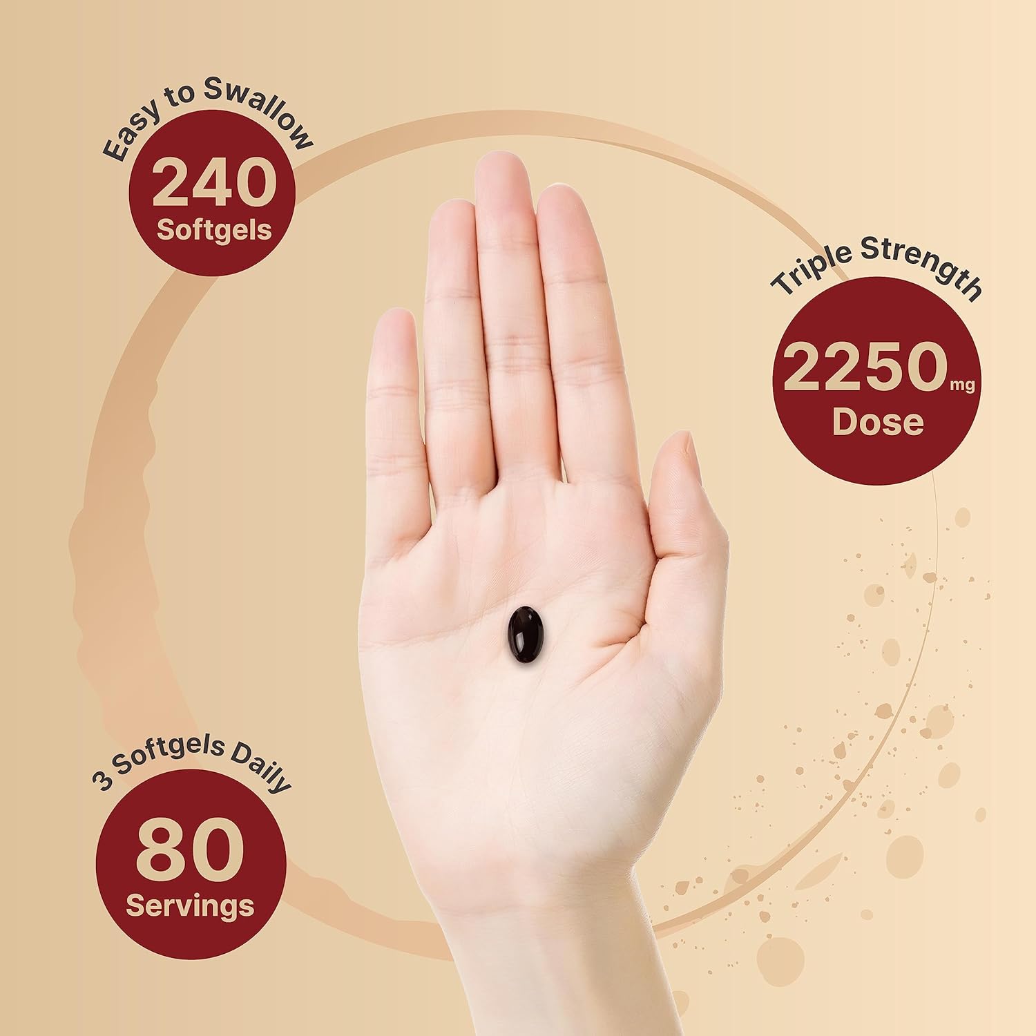 NatureBel Korea Re Ginsen 2,250m Pe Serving 24 Softgel Pana Ginsen Root Standardize t 10 Ginsenosides Non-GMO Suppor Energy Mal Performance Immun System