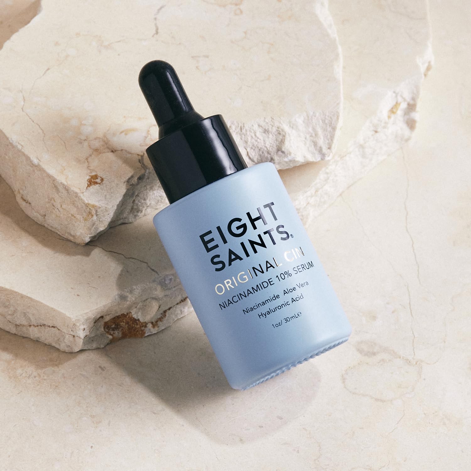 Eigh Saint Origina Cin 10 Niacinamid Seru Fo Fac Ant Aging Natura an Organic Facia Seru t Reduc Fin Lines Dar Spots Larg Pores an Wrinkles 1oz