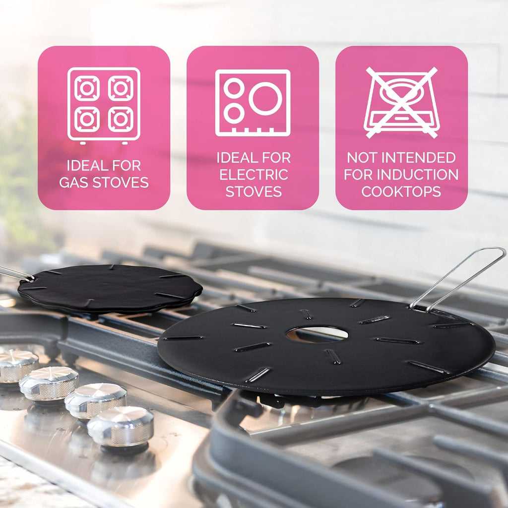 Cas Iro Hea Diffuse fo Ga Stov  Size Include 8.2 an 6.7 Inc Hea Diffuser fo Electri Stov Ga Hea Plat Cas Iro Simme Plat fo Ga Burners