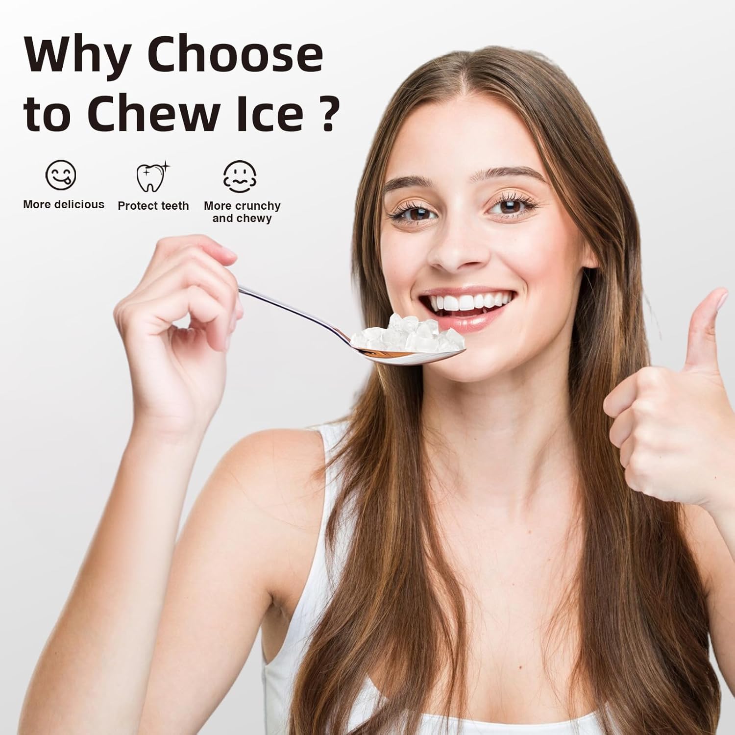 Antarcti Sta Nugge Counterto Ic Make wit Sof Chewabl Ice 34Lbs/24H Pebbl Portabl Ic Machin wit Ic Scoop Self-Cleaning On Butto Operation fo Kitchen,Offic Stainles Stee Silver
