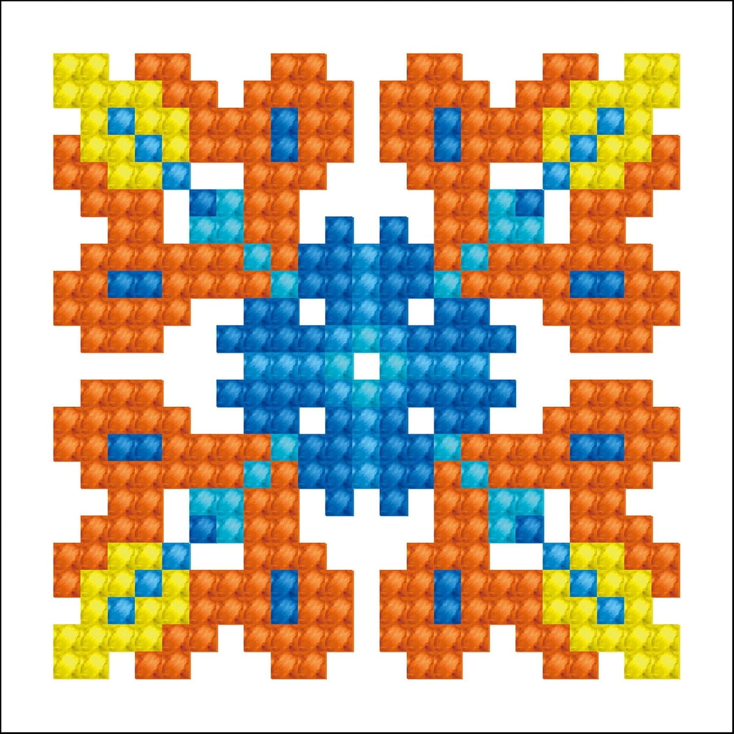 DIAMON DOT Autum Mandal Patter Diamon Paintin Kit fo Adult Diamon Ar Kit Relaxin Creativ Craf Ki wit Dot Gem 3inchx3inch