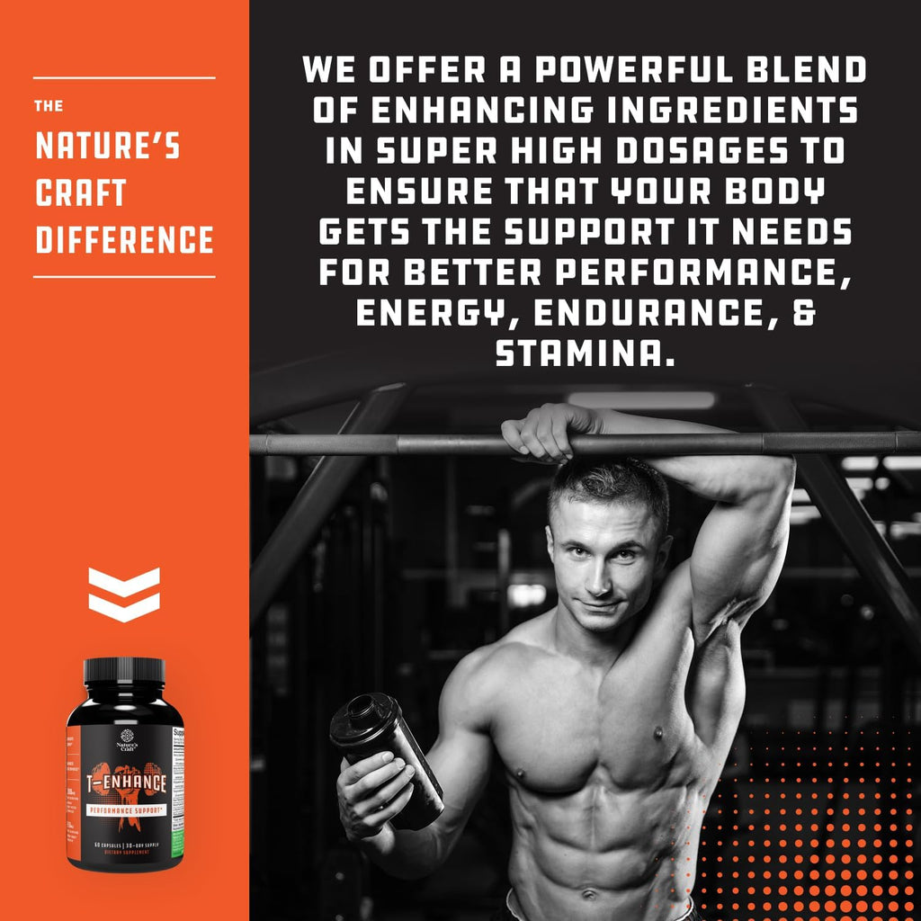 Testosteron Supplemen fo Me Testosteron Booste fo Me wit Horn Goa Weed Mac Root Tongka Al Tribulu Terrestri Energ Support Performanc Enhancer Muscle Buildin 6 Capsules