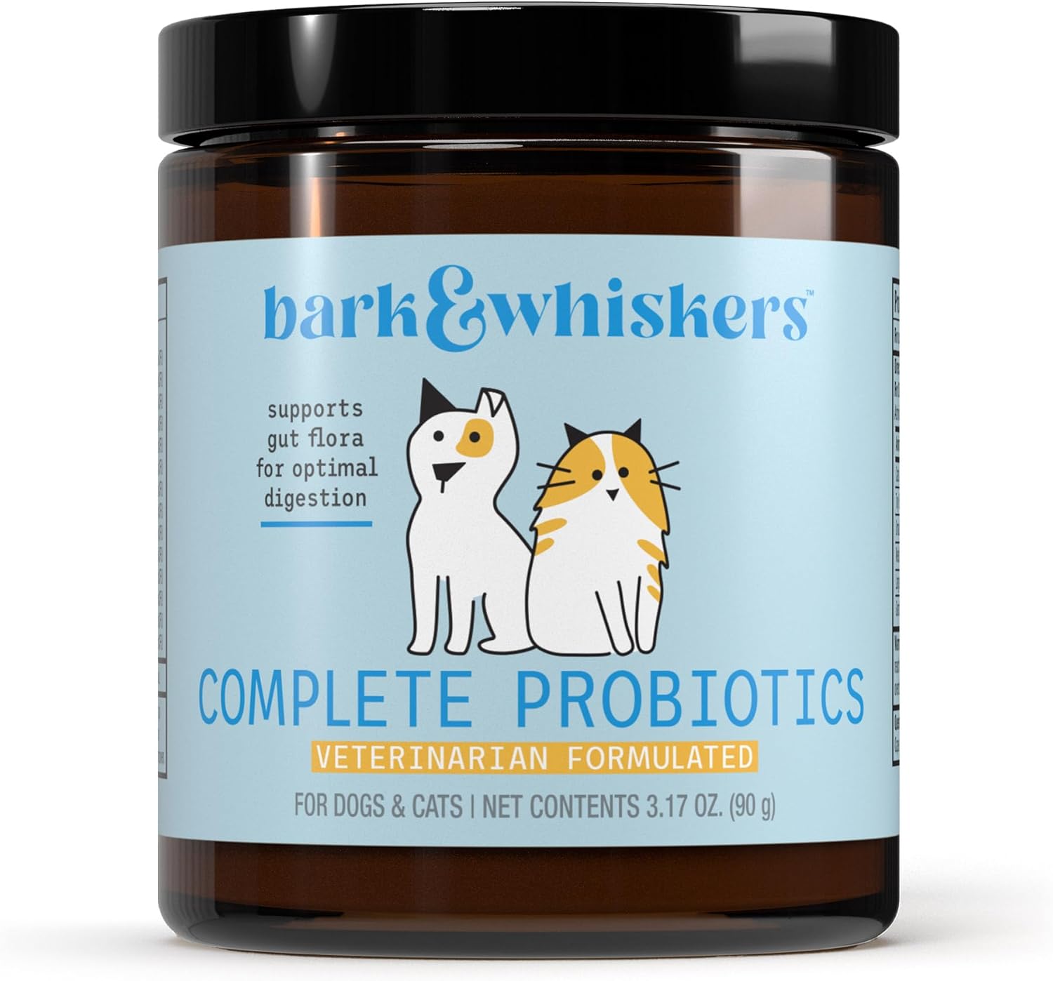 Bar Whisker Complet Probiotics fo Dog an Cats 3.1 o (9 g) Support Immun Function Digestiv Support Veterinaria Formulated No GMO Dr Mercola