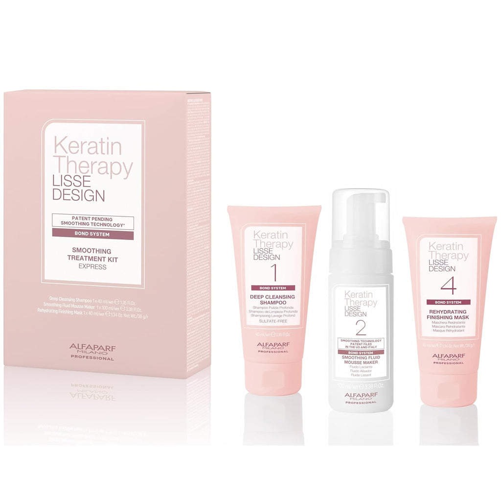 ALFAPAR MILAN Hom Kerati Hai Treatmen Liss Desig Expres Brazilia Hai Straightenin an Smoothin Formaldehyd Fre Sulfat Free