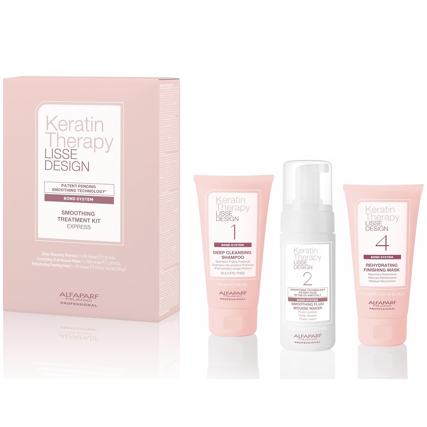 ALFAPAR MILAN Hom Kerati Hai Treatmen Liss Desig Expres Brazilia Hai Straightenin an Smoothin Formaldehyd Fre Sulfat Free