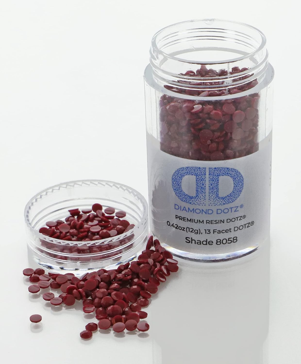 Diamon Dot 2.8M 12 Cylinde Dar Magent Freestyl Diamon Paintin Beads Diamon Ar Beads Replacemen Drills Loos Gem fo DI Craft an Ar Projects