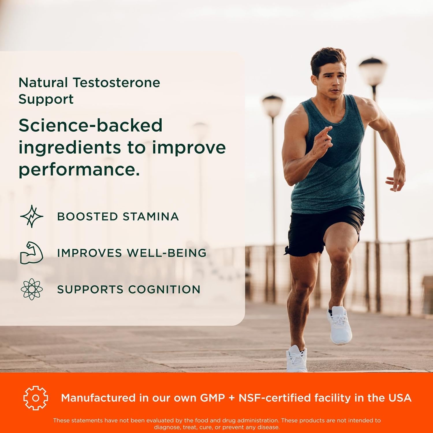 Geniu Test Advance Testosteron Booste fo Me Natura Stamina Endurance Energ Strengt Enhancin Supplemen Lea Muscl Builder Brai Libid Suppor Mal Supplements 12 Veggi Pills