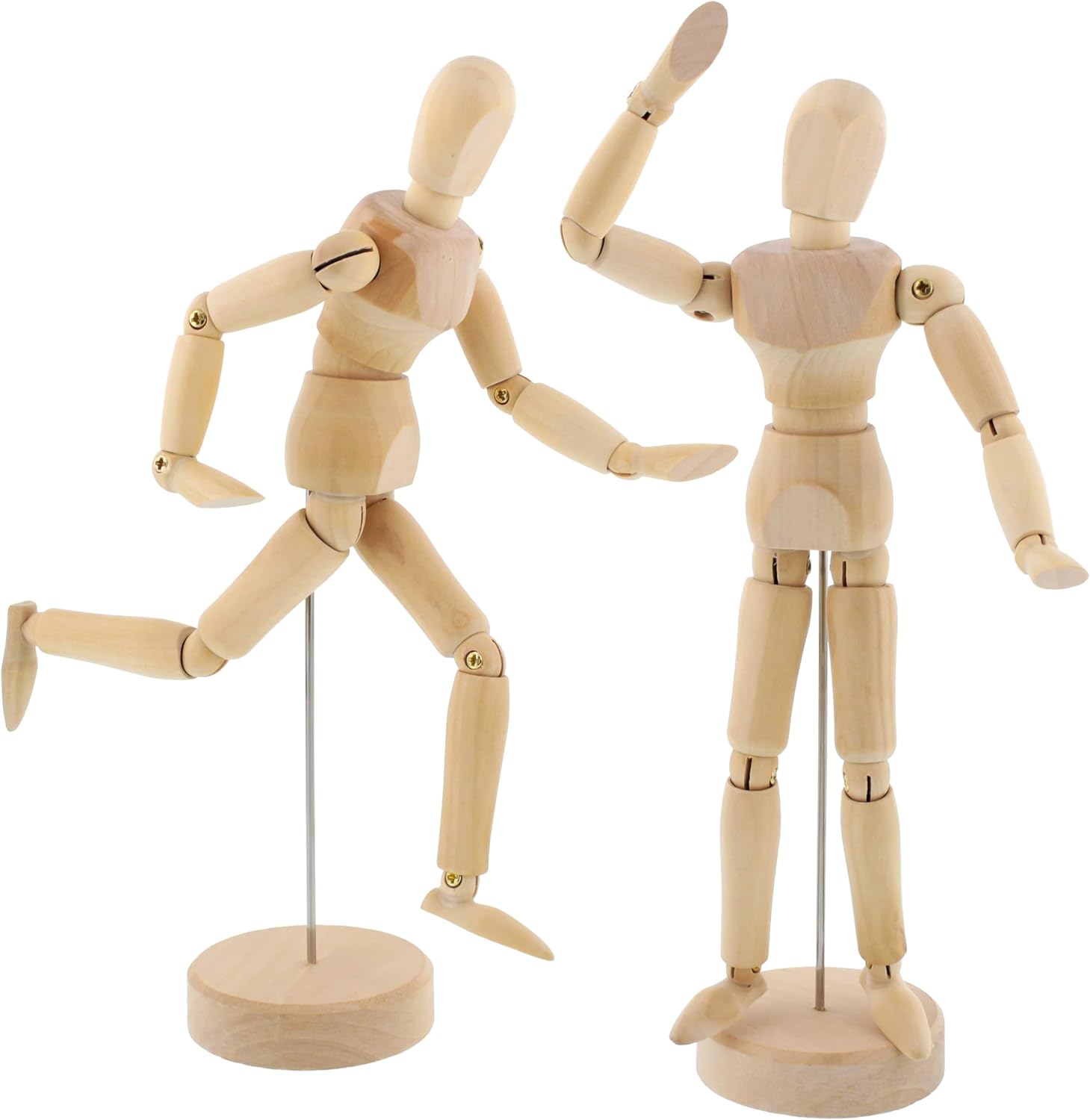 U.S Ar Suppl 8inc Woode Mal Maniki Posabl Figur fo Drawin ( Pack Articulate Mannequi wit Bas an Flexibl Bod fo Drawin Th Huma Figure