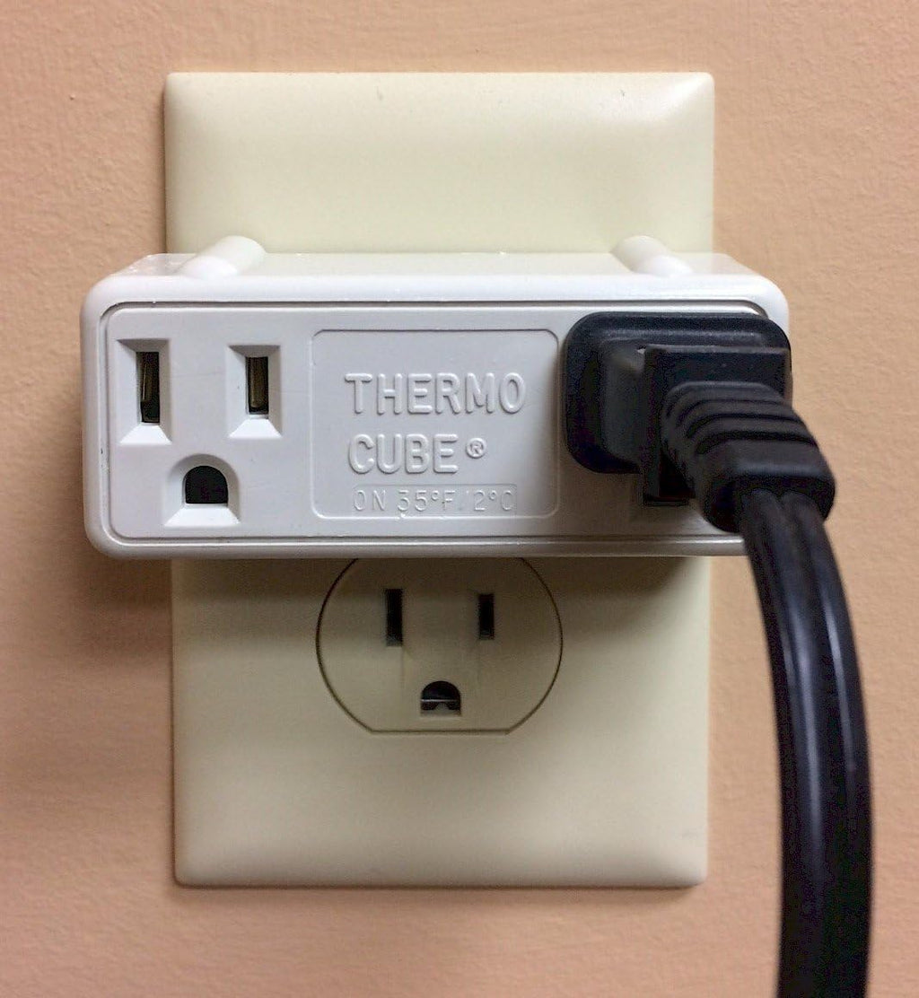 Therm Cub Mode TC-3 Thermostaticall Controlle Outle O a 35-Degrees/Of a 45-Degrees
