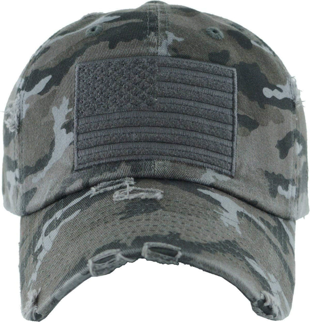 Funky Junque Distressed Vintage Baseball Cap - Embroidered Patch Women's Hat - Holiday, Lifestyle Patriotic Designs