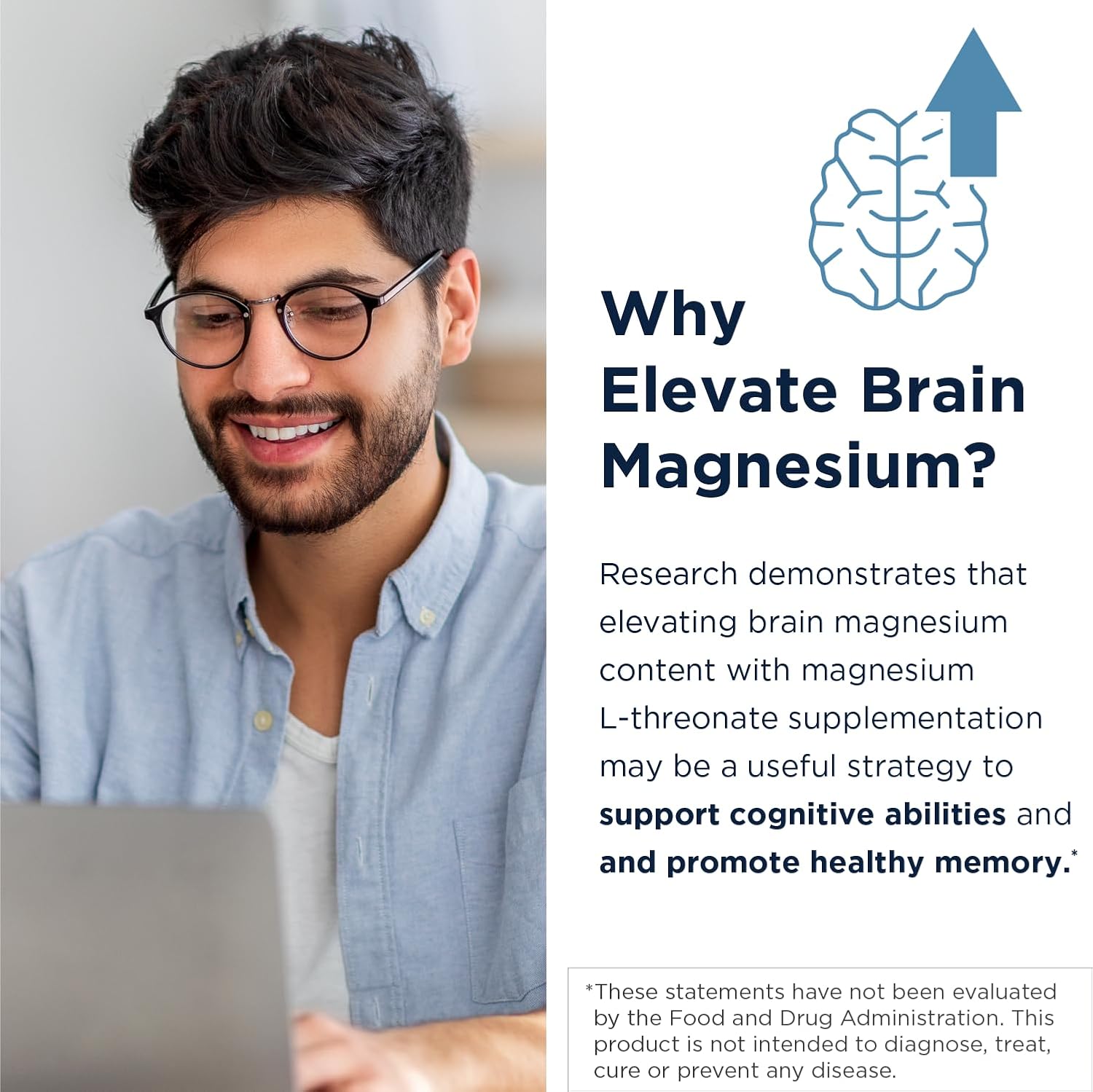 Design fo Healt NeuroMa Bioavailabl Magnesiu L-Threonat Chelate Magnesiu Supplemen fro Magtei fo Brai Healt Cognitiv Function Suppor Focu Sleep (9 Vega Capsules)
