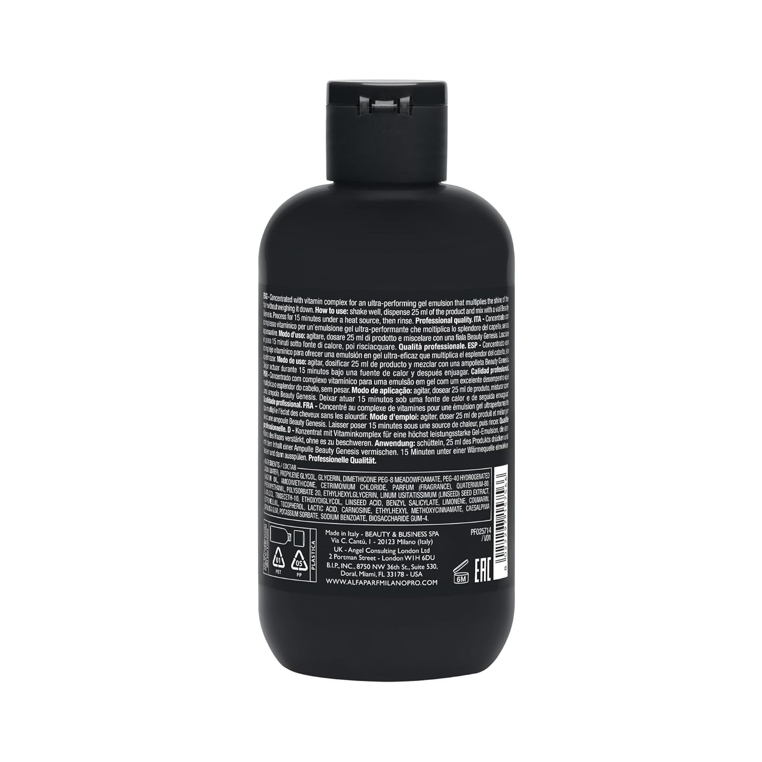 ALFAPAR MILAN Sem d Lin Sublim Cellul Madr Glo Multiplie fo Al Hai Type Add Remarkabl Shin Fo Beautifull Health Hai Protect an Enhance Cosmeti Colo (5.0 fl oz.)