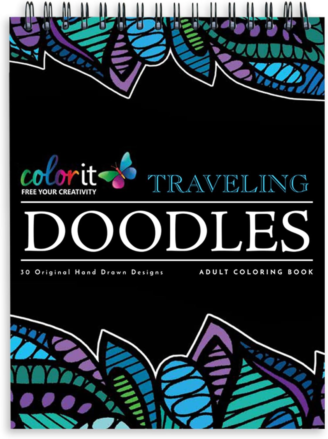 ColorI Travelin Doodle Illustrate B Virgini Falkinburg