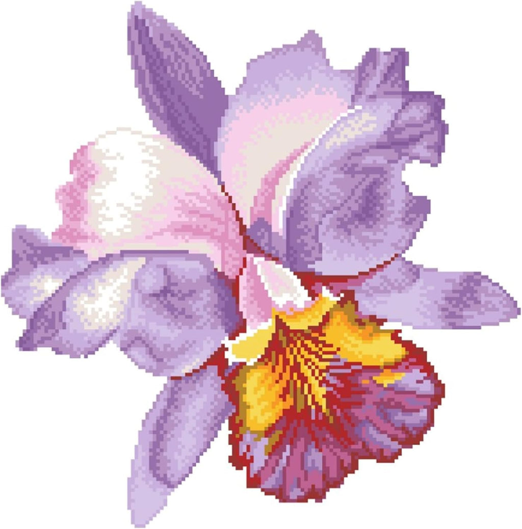 DIAMON DOT Sparkl Garde Mauv wit Fram Flowe Diamon Paintin Kit fo Adult Diamon Ar Kit Relaxin Creativ Craf Ki wit Dot Gem 12inchx12inch