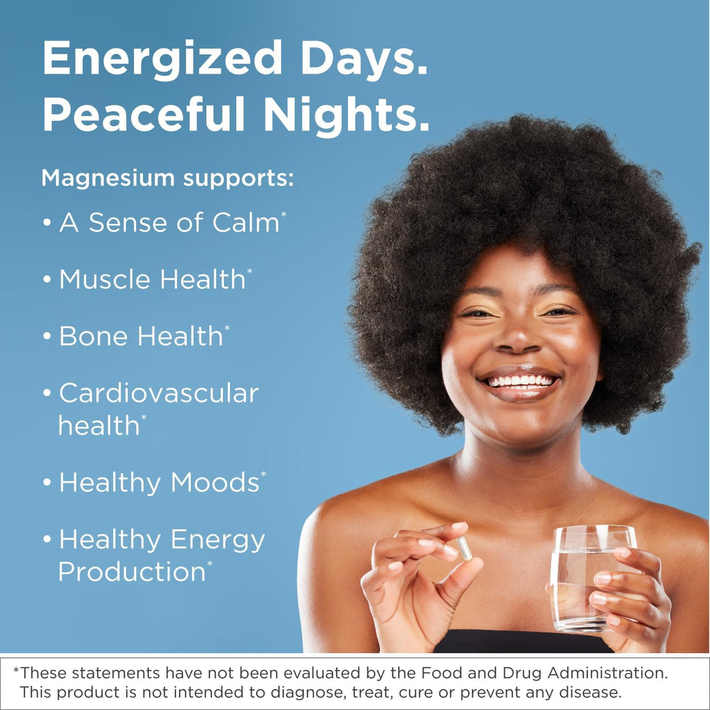 Designs for Health Magnesium Glycinate Complex - Chelated Magnesium Bisglycinate + High Absorption Magnesium for Calming Sleep, Heart Health, Immune Support Bone Strength - Vegan (120 Capsules)