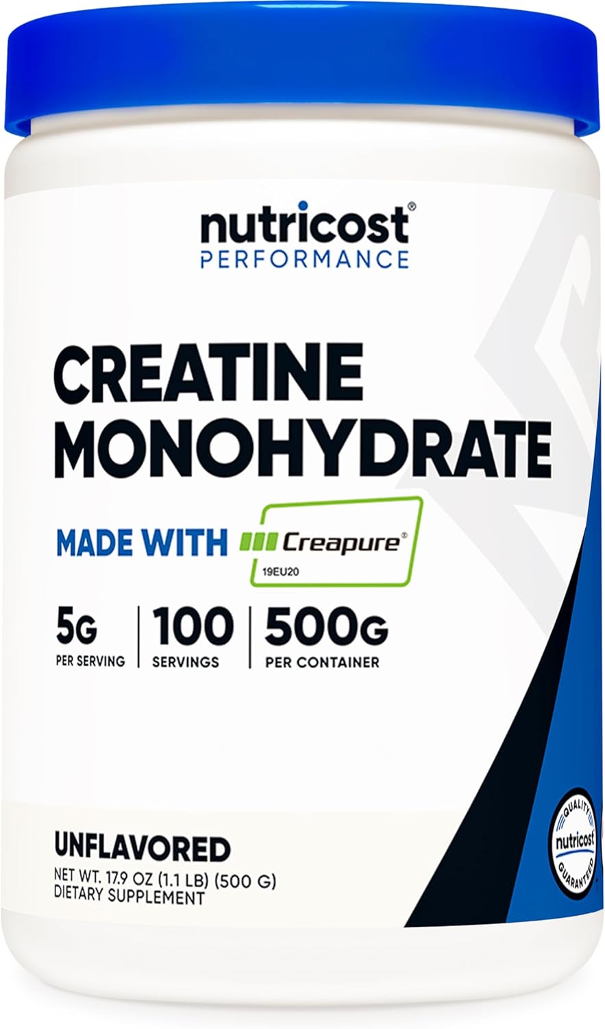 Nutricost Creapure Creatine Monohydrate Powder 1KG