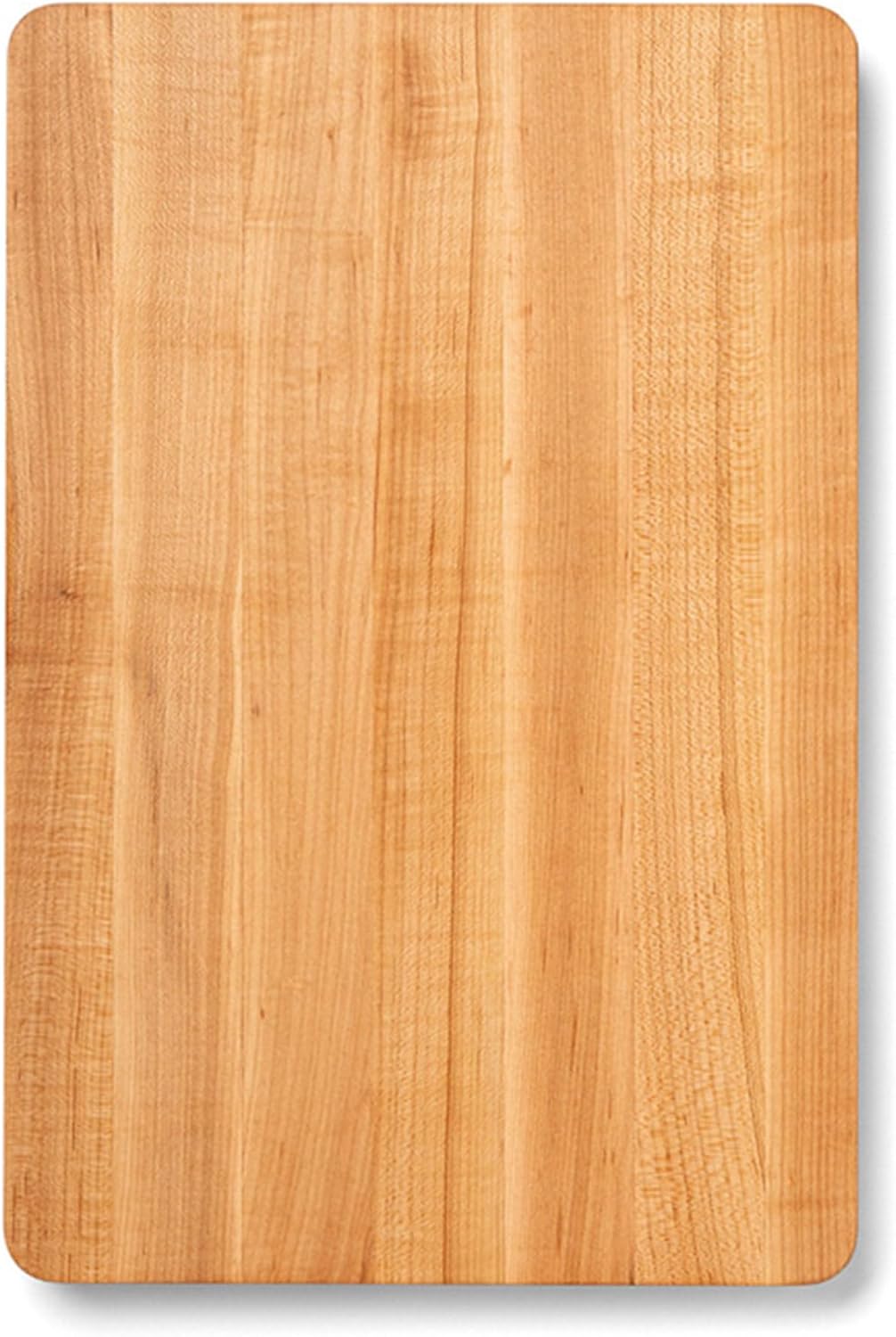 John Boos Chop-N-Slice Series Rectangular Wooden Maple Cutting Board 18¡±x12¡± ¨C 1.25¡± Thick, 8-lb Reversible Butcher Block with Eased Corners Edge-Grain ¨C Made in the USA