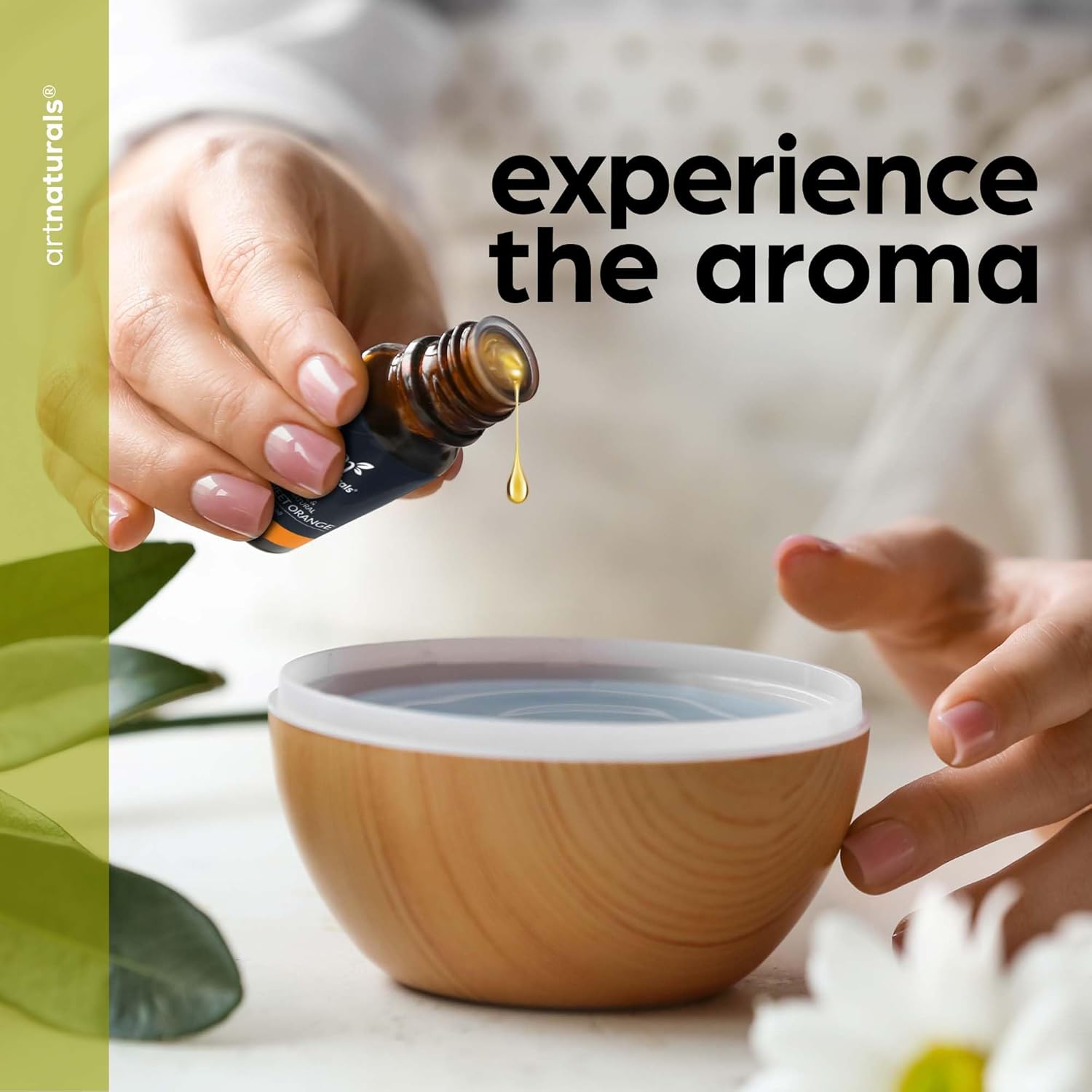 ArtNatural Aromatherap Essentia Oi Se 100 Pur o Th Highes Therapeuti Grad Qualit Premiu Gif Se Lavender Peppermint Te Tree Eucalyptus 0.3 F O (Pac o 16)