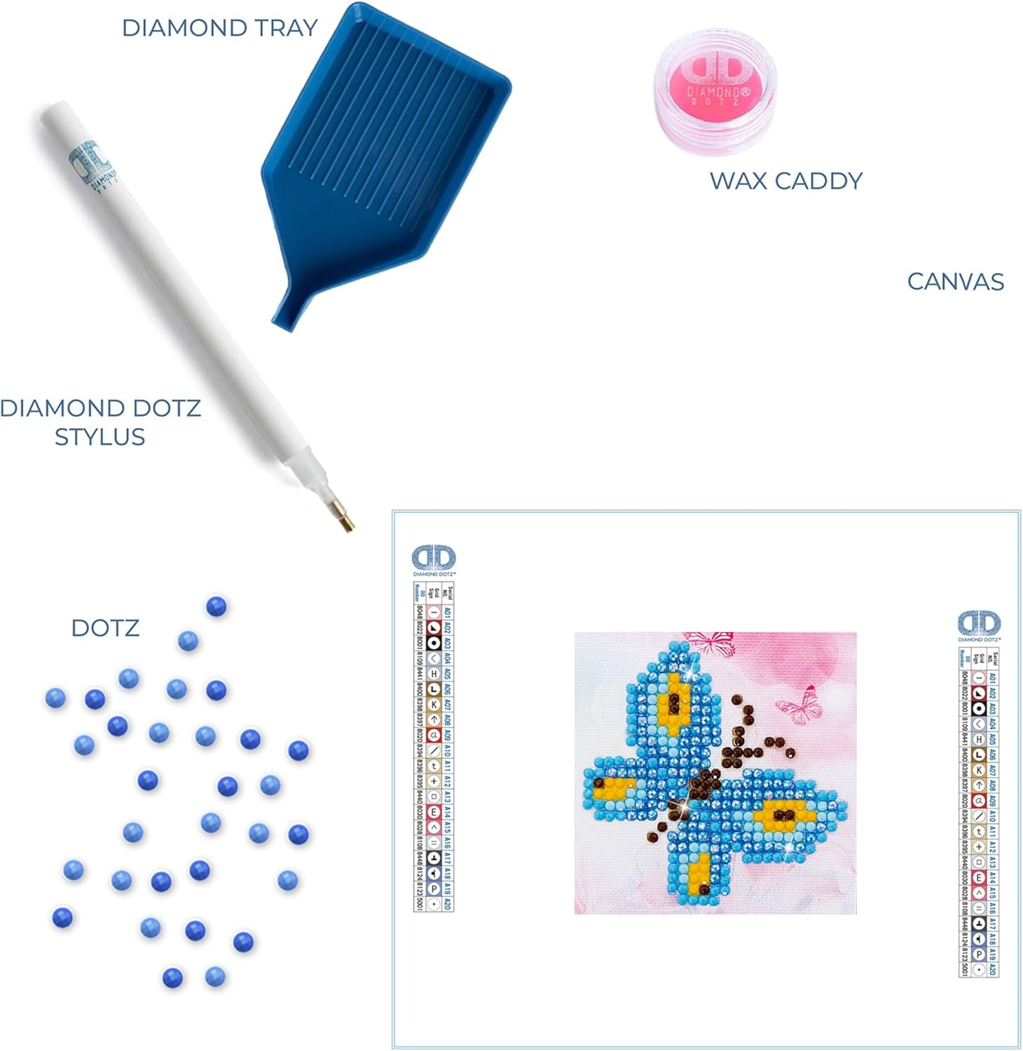 DIAMON DOT Butterfl Sparkl Natur Diamon Paintin Kit fo Adult Diamon Ar Kit Relaxin Creativ Craf Ki wit Dot Gem 2.8inchx2.8inch