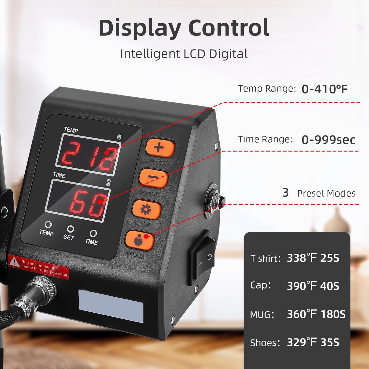 1 i Hea Pres Machine 12inc 15inc Professiona Sublimatio Machine Hea Pres Machin fo T-Shirts 360 Swin Away 0-410¨H Prese Mode Hea Transfe Machine