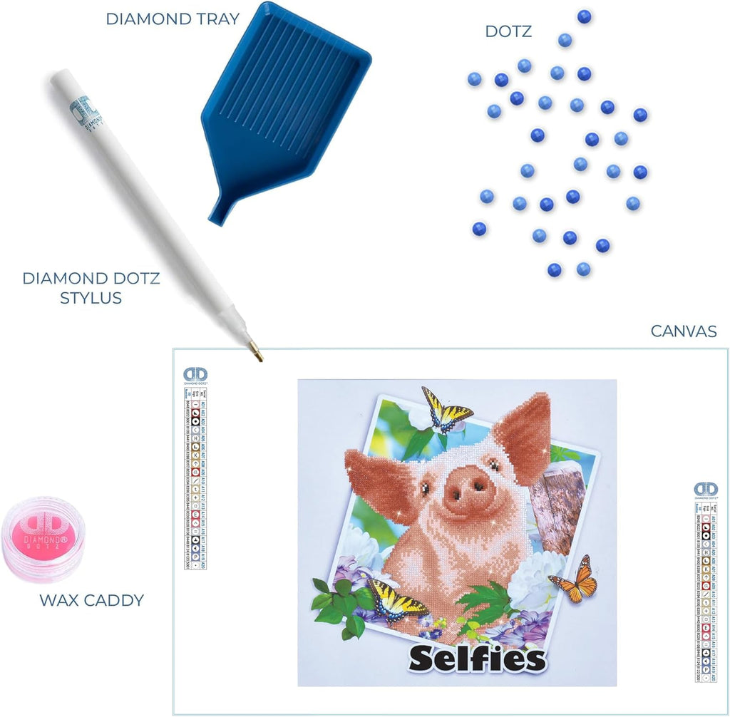 DIAMON DOT Ou Bab Pi Diamon Paintin Kit fo Adult Diamon Ar Kit Relaxin Creativ Craf Ki wit Dot Gem 15.7inchx16.5inch