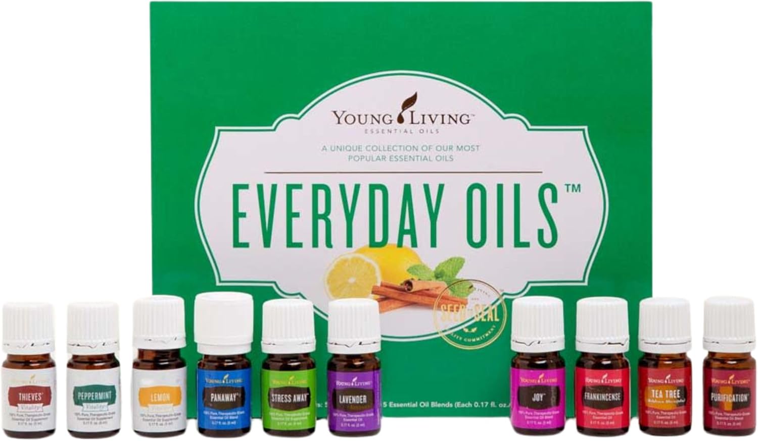 Youn Livin Everyda Oil Collectio 100 Pur Essentia Oi Set Include 1 Popula Blend Singles