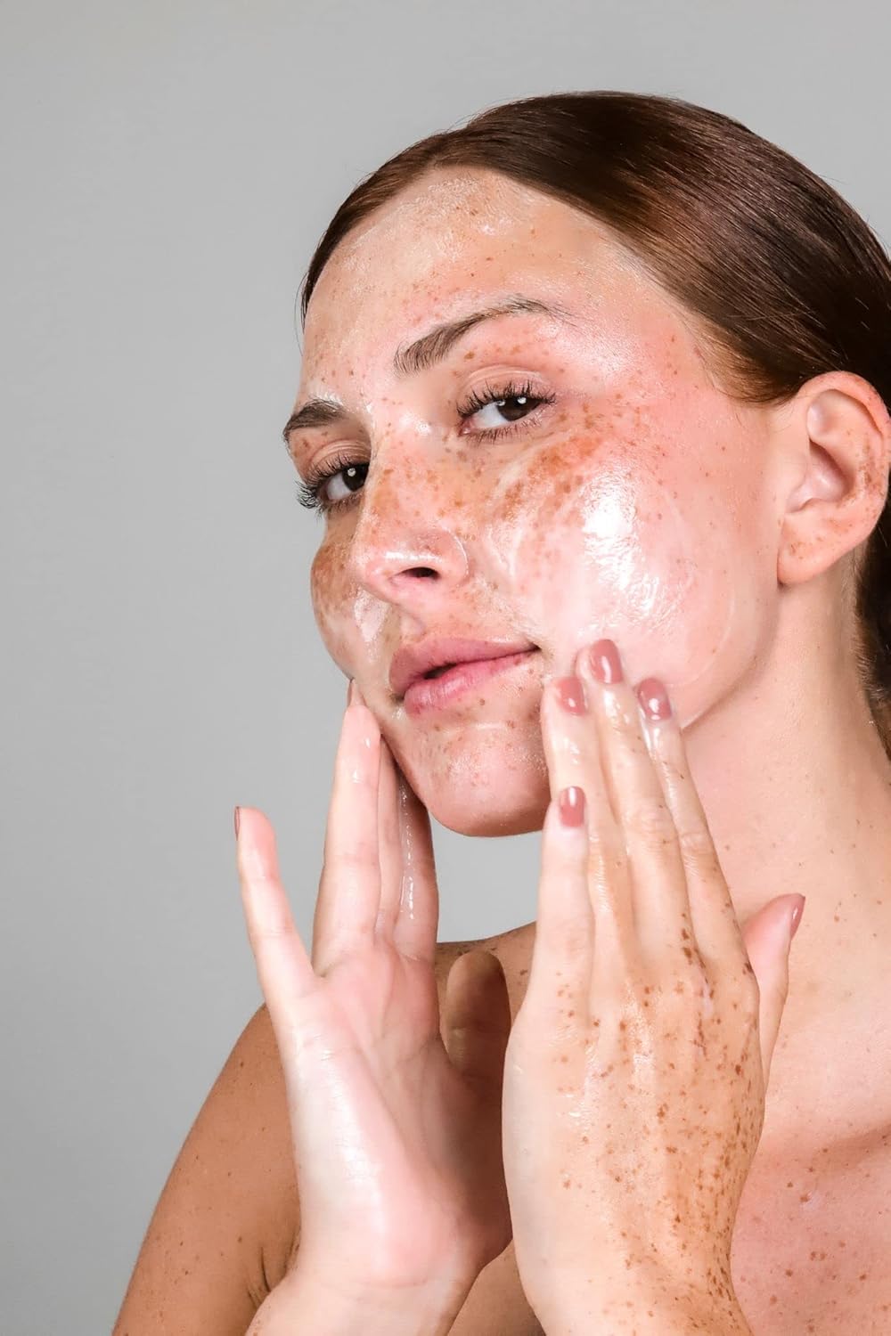 COSMEDI Crysta Cleans Liqui Crea Facia Cleanse Dee Cleanin A P Cleanse fo Fac wit Moisturizin Hydratin Crysta Technolog fo Dirt Oil Makeu Impuritie Al Ski Types