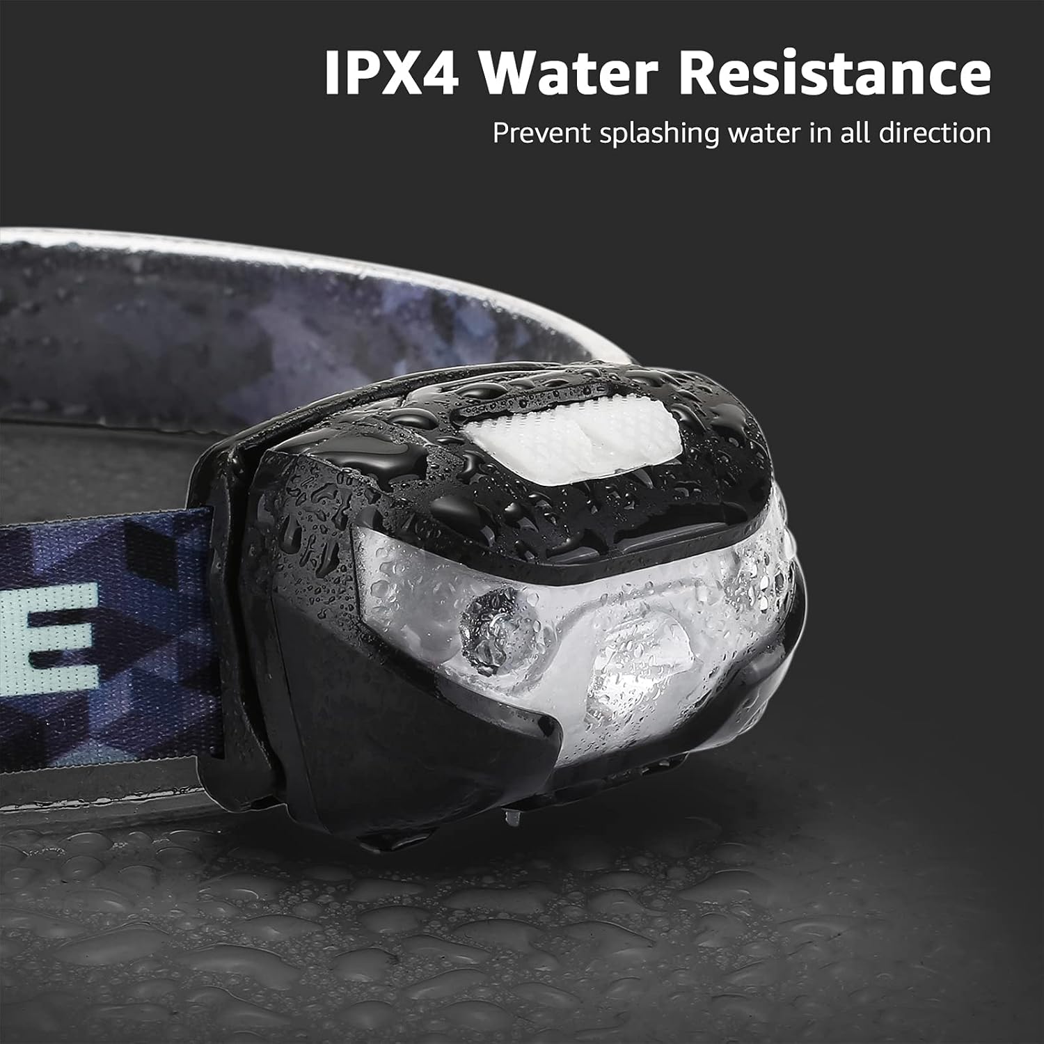Lepr LE Headlam Rechargeabl Supe Brigh Hea Lam wit Mode fo Campin Hikin Gea Essentials IPX Waterproo Headligh Flashligh wit Re Light US Cabl Included