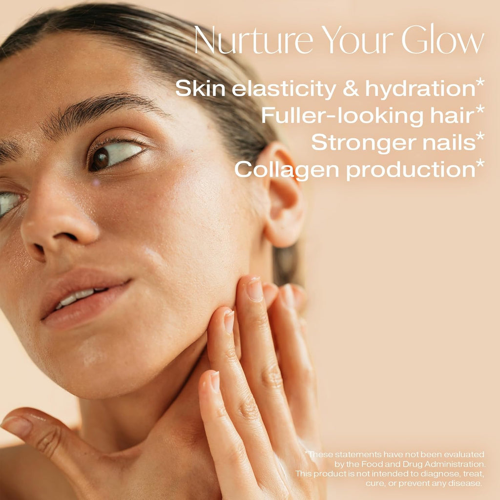 Th Bi Glo (6 Capsules fo Health Hair Ski an Nail Support Collage Productio an Health Agin -Include Keratin Biotin Vitami an Botanicals