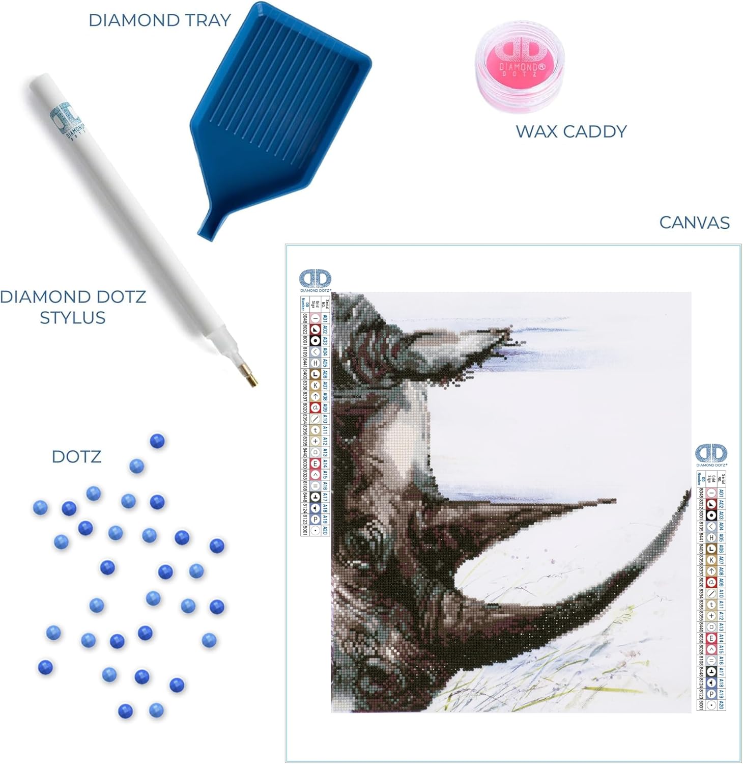 DIAMON DOT a Hom Charge! Partia Drill Roun Dotz Diamon Paintin Kits Diamon Ar Kit fo Adults Ge Art Diamon Art 15inchx17inch