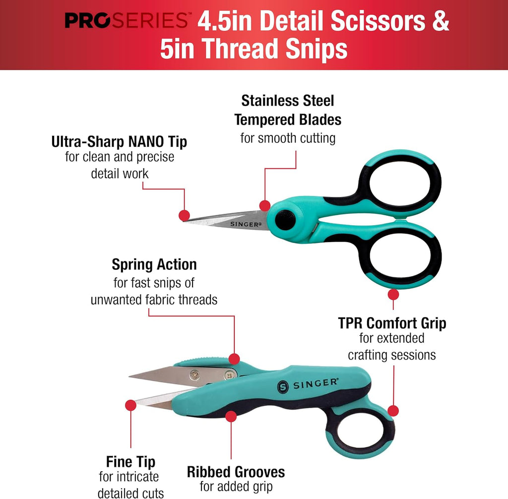 SINGE ProSerie Sewin Kit wit Sewin Tool (Scissor Sea Rippe Bundle)
