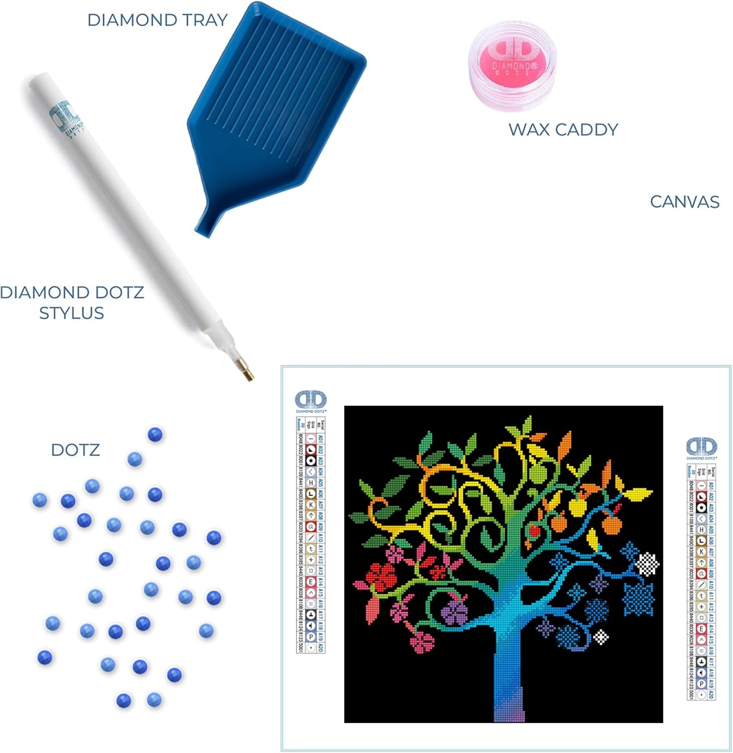 DIAMON DOT Wishin Tre Natur Diamon Paintin Kit fo Adult Diamon Ar Kit Relaxin Creativ Craf Ki wit Dot Gem 16inchx16inch