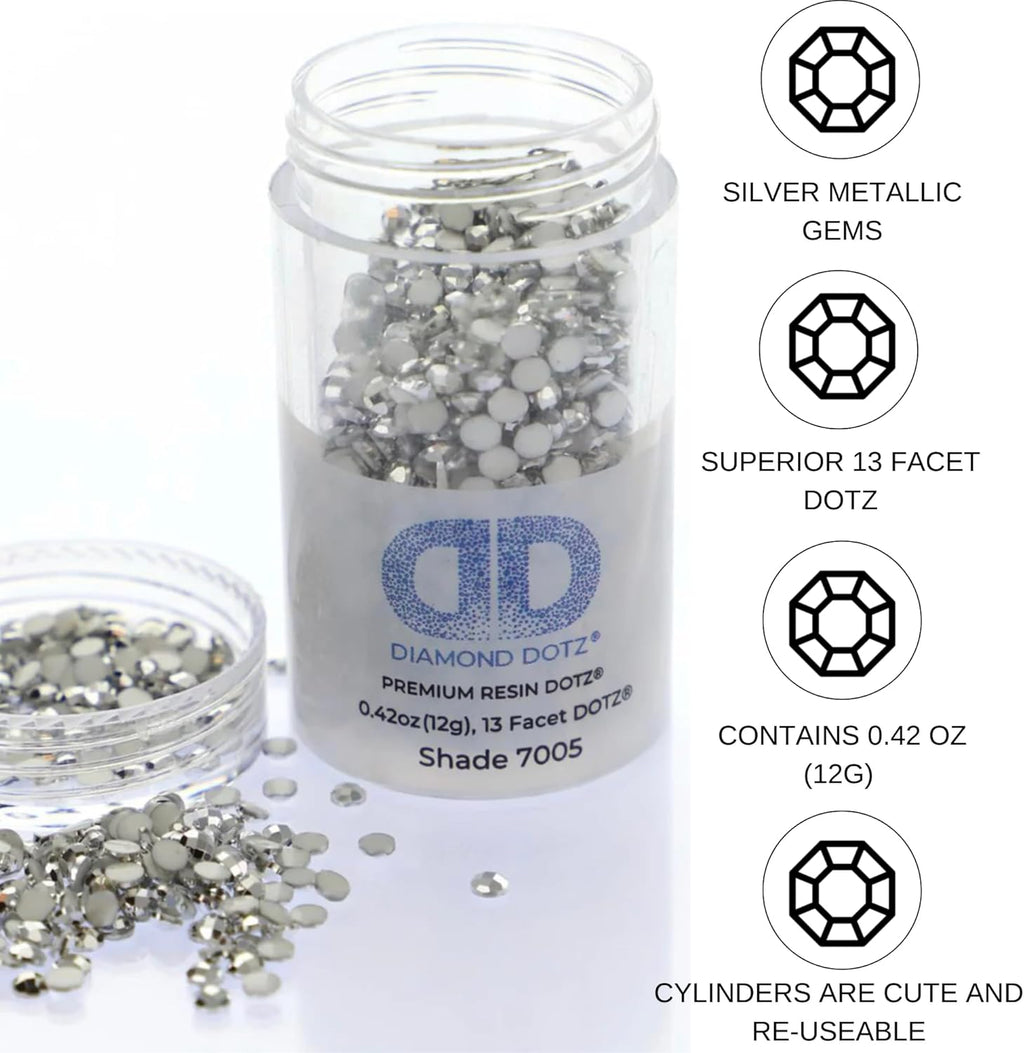 Diamon Dot 2.8M 12 DOT Cylinde Silve Metalli A Diamond Freestyl Diamon Paintin Beads Diamon Ar Beads Diamon Paintin Diamond Diamon Beads
