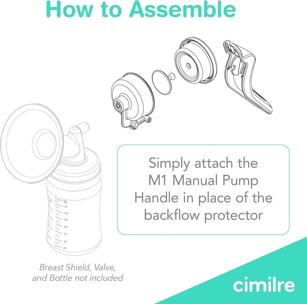 M Manua Breas Pum Handle Convert An Collectio Ki int Manua Breas Pump N Powe Needed Perfec fo Trave o A Backu Solution