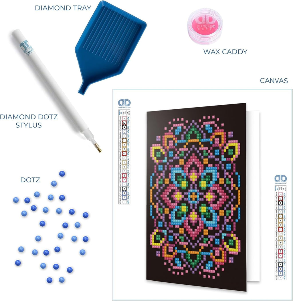 DIAMON DOT Blac Sta Car Diamon Paintin Kit fo Adult Diamon Ar Kit Relaxin Creativ Craf Ki wit Dot Gems