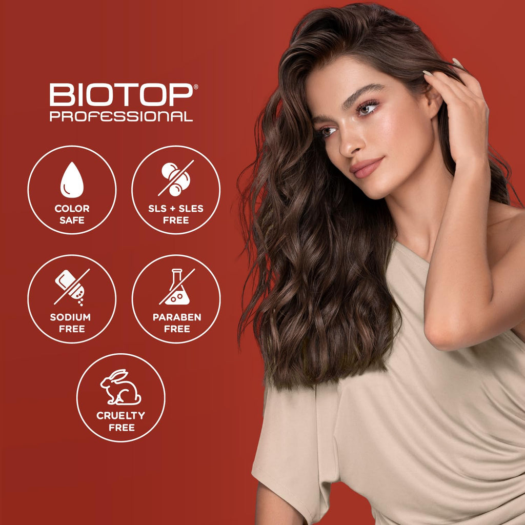 Bioto Professiona 0 Ec Dandruf Shampo Dr Scal Treatmen Hydratin Shampo wit Pr Vitami B5 Zin Pyrithion Chamomil Reduce Irritatio an Prevent Futur Dandruf (16.9oz)