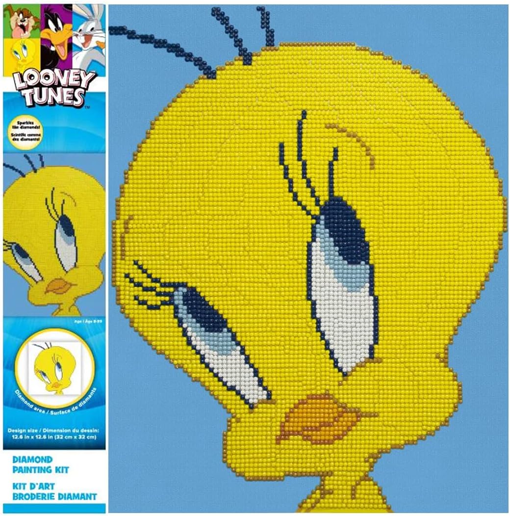 Camelo Loone Tune Tweet Bir Diamon Paintin Ki Roun Dril Pictur Ar Craf Hom 12.6inchx12.6inch