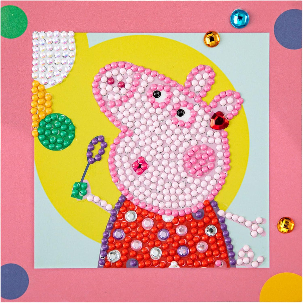 DIAMON DOT Pepp Pi Happ Day Diamon Paintin Kit fo Adult Diamon Ar Kit Relaxin Creativ Craf Ki wit Dot Gem 5.1x5.1
