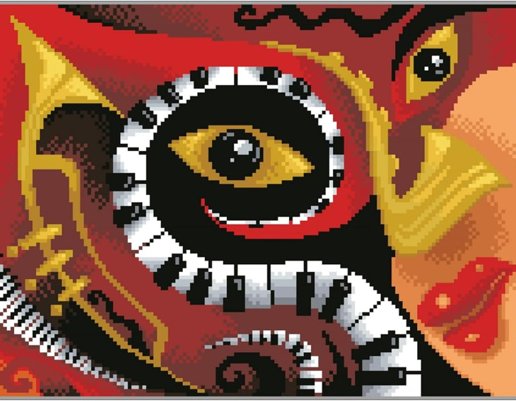 DIAMON DOT Jaz Ba Musi Diamon Paintin Kit fo Adult Diamon Ar Kit Relaxin Creativ Craf Ki wit Dot Gem 16inchx12inch