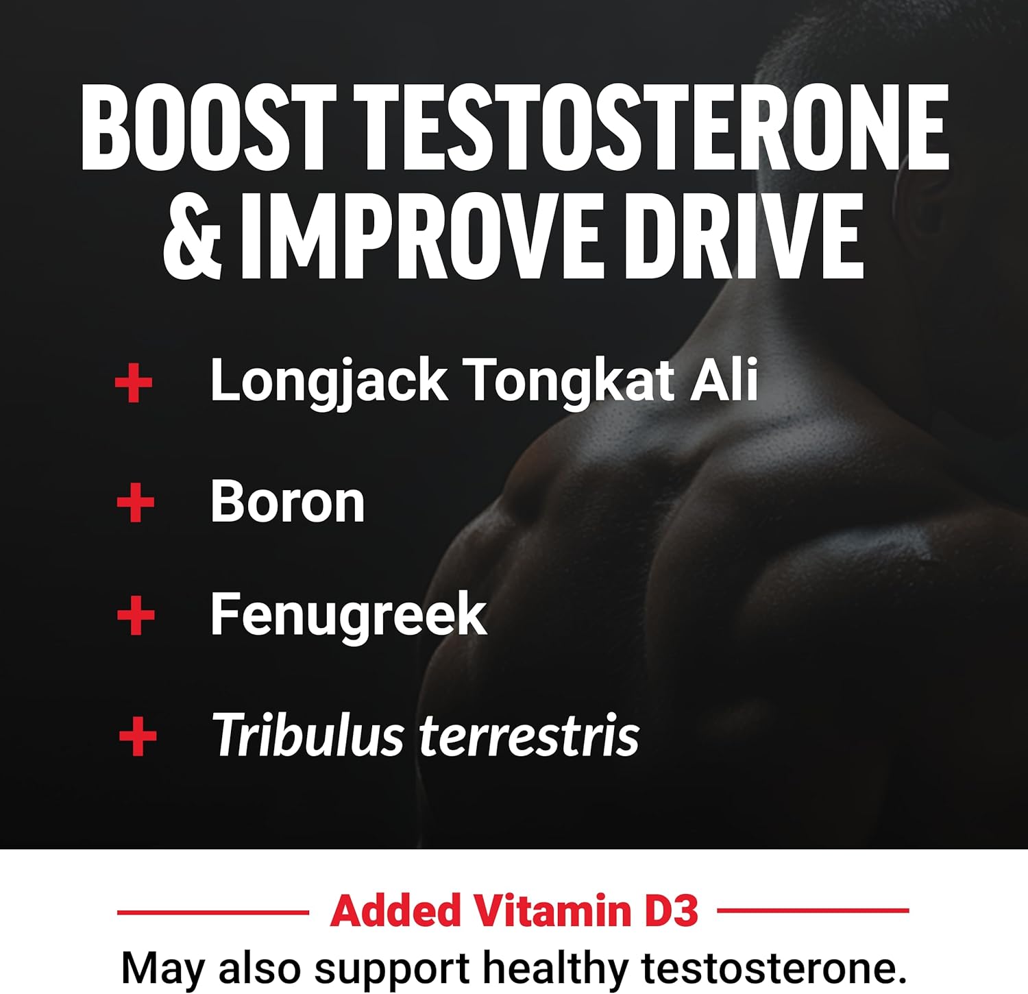 Force Factor Test X180 Gummies Testosterone Booster for Men with Tongkat Ali, Horny Goat Weed, Tribulus Terrestris, Fenugreek, Black Maca, Supplement Men, Berry Punch, 60 Gummies, 1-Pack