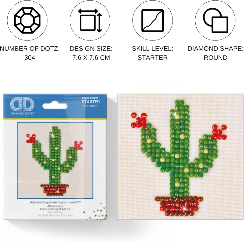 DIAMON DOT Texa Bloom Flowe Diamon Paintin Kit fo Adult Diamon Ar Kit Relaxin Creativ Craf Ki wit Dot Gem 3inchx3inch