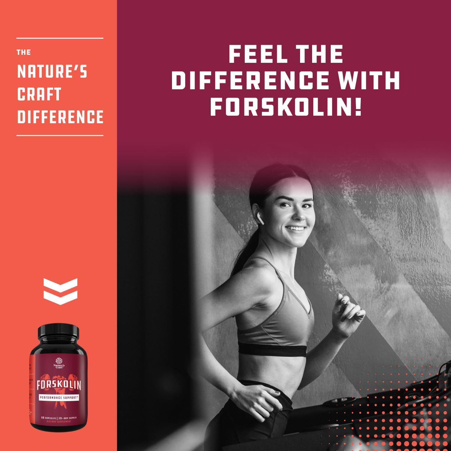 Ma Strengt Forskoli Weigh Los Supplemen fo Me an Wome Forskoli Fas Actin Die Pill Natura Poten Fa Burne Build Muscl Boost Energ 6 Veggi Capsules