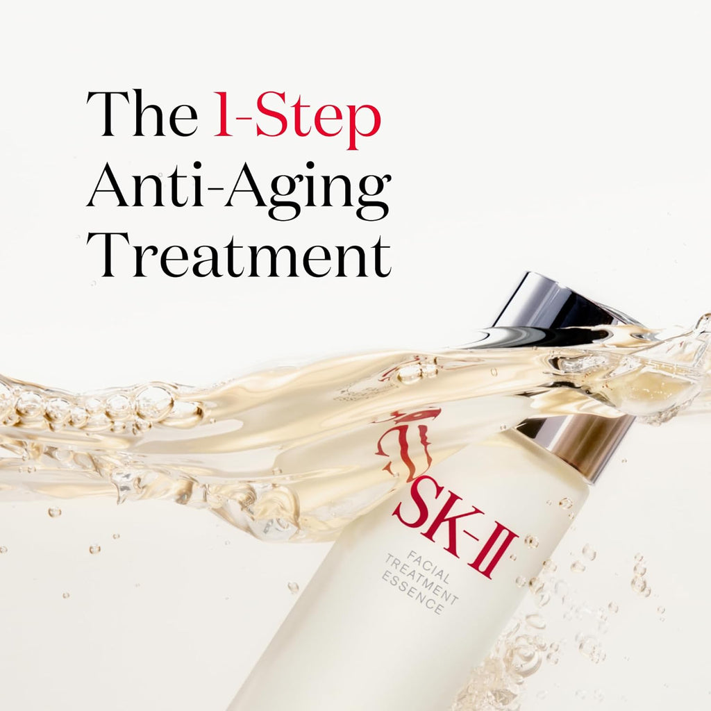 SK-II Facial Treatment Essence - Anti-Aging Essence Skincare to Help Reduce the Appearance of Fine Lines & Wrinkles - Visibly Refines Texture & Improves Firmness & Dark Spots