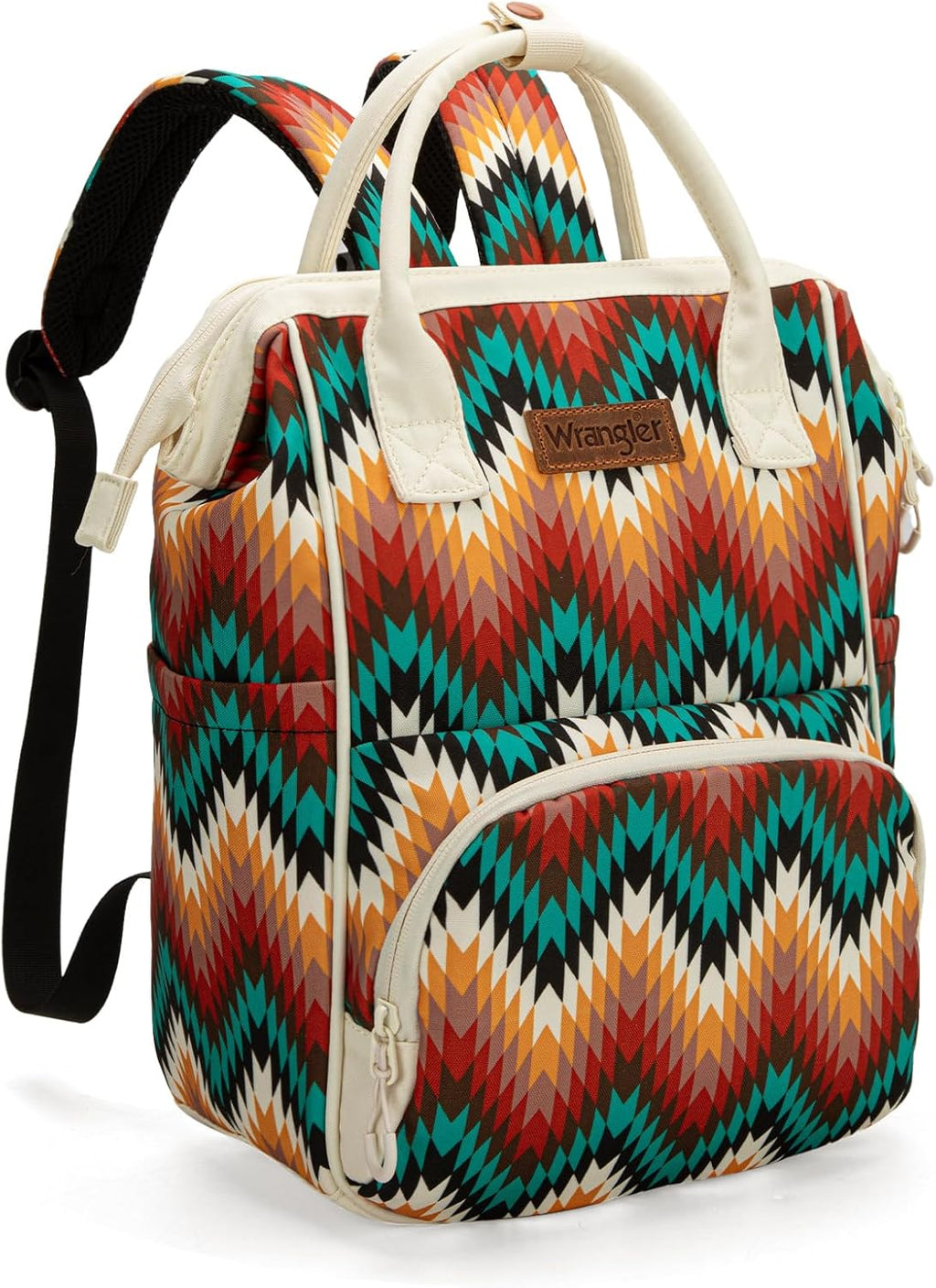 Wes Wrangle Azte Calli Diape Ba Backpac wit Strolle Strap Multifunctio Bab Trave Ba WG2211-9110TN