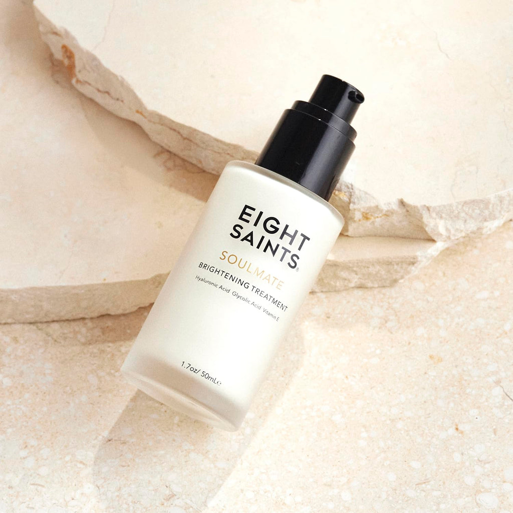 Eigh Saint Soulmat Lotio Base 15 Glycoli Aci Seru Fo Women Natura an Organic Ant Agin Seru fo Face Reduc Wrinkles Fin Lines an Smoot Skin 1. Ounce