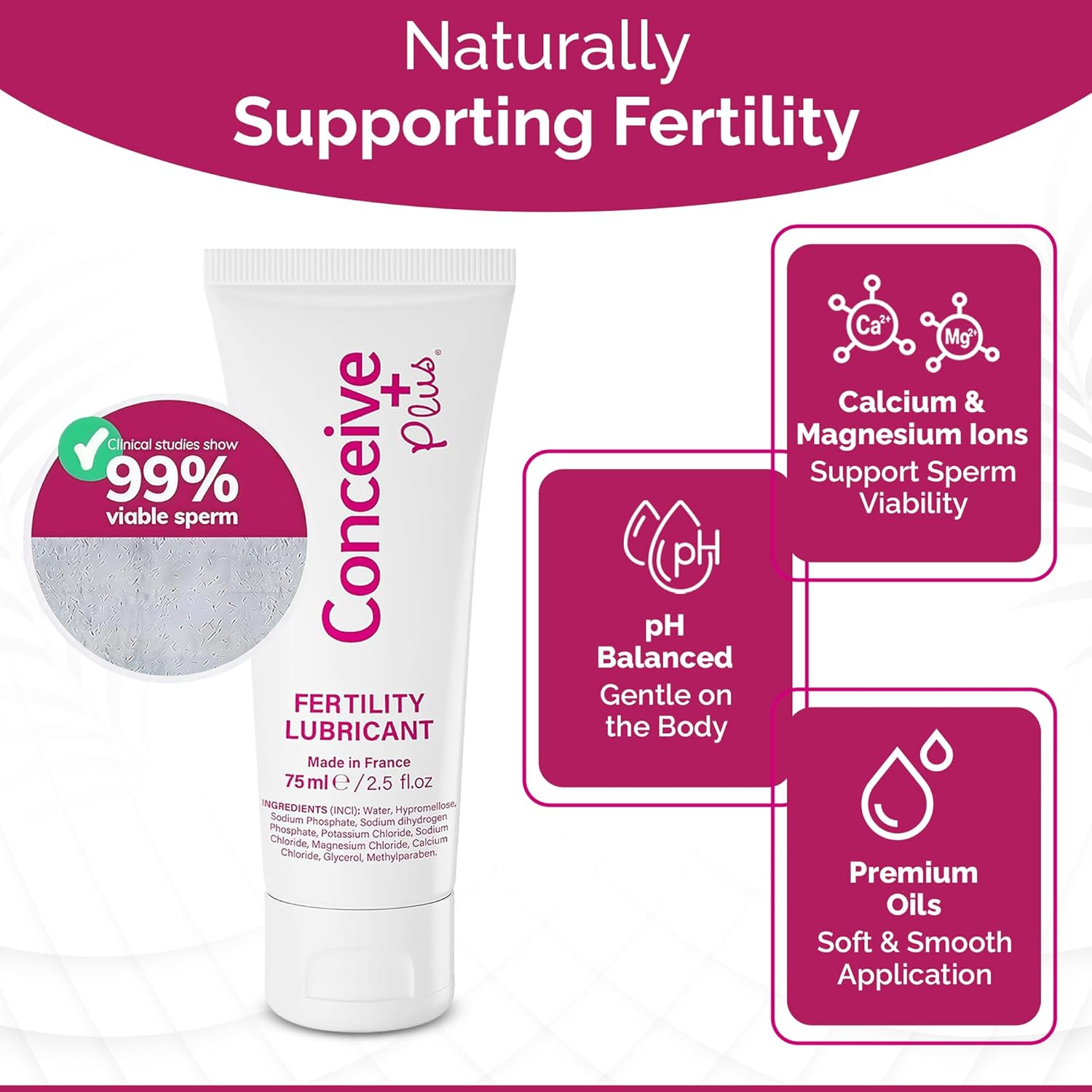 CONCEIV PLU Complet Fertilit Bundl Tryin T Conceiv Couple Ki TT Fertilit Supplement an Sper Friendl Lubricants