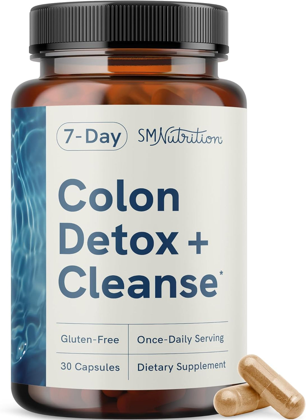 Da Colo Cleans Deto Support Bloatin Relie Occasiona Constipatio Fas Actin Da Deto Cleans fo Wome an Me wit Probiotic fo Gu Healt Regularit Gluten-Fre 30Ct.